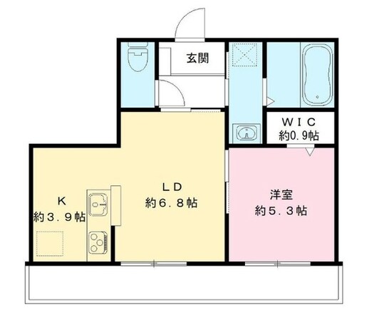 スレイベル井の頭の物件間取画像